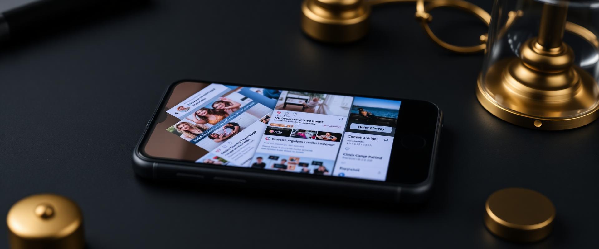 Social media content calendar and Instagram feed mockup — Heidlebaugh Digital social media marketing