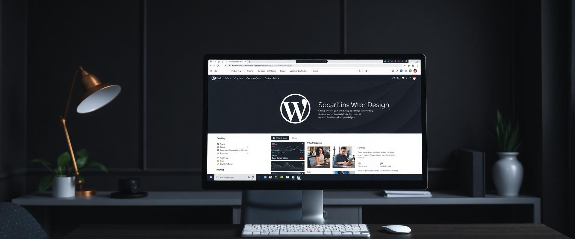 WordPress Web Design Services | Heidlebaugh Digital Custom WordPress web design mockup on laptop — Heidlebaugh Digital web design services